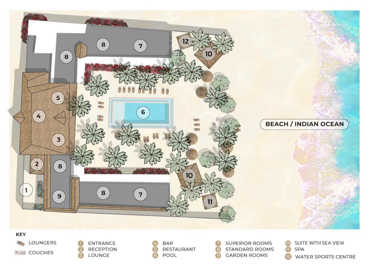 The Loop Beach Resort (Adults Only) Jambiani  Dış mekan fotoğraf